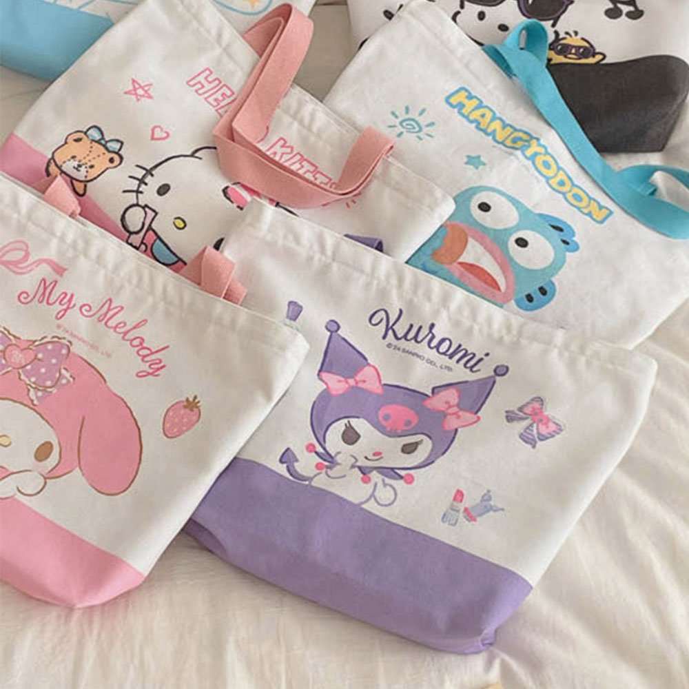 Sanrio Kuromi Peeping Tote Bag