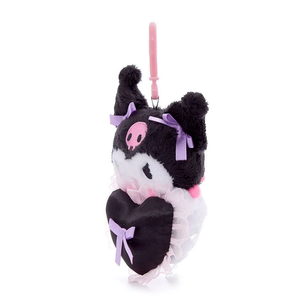 Kuromi Lovely Girl Mascot Clip-On Plush