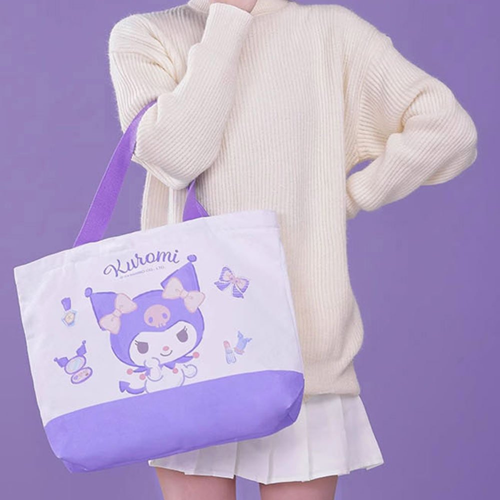 Sanrio Kuromi Peeping Tote Bag