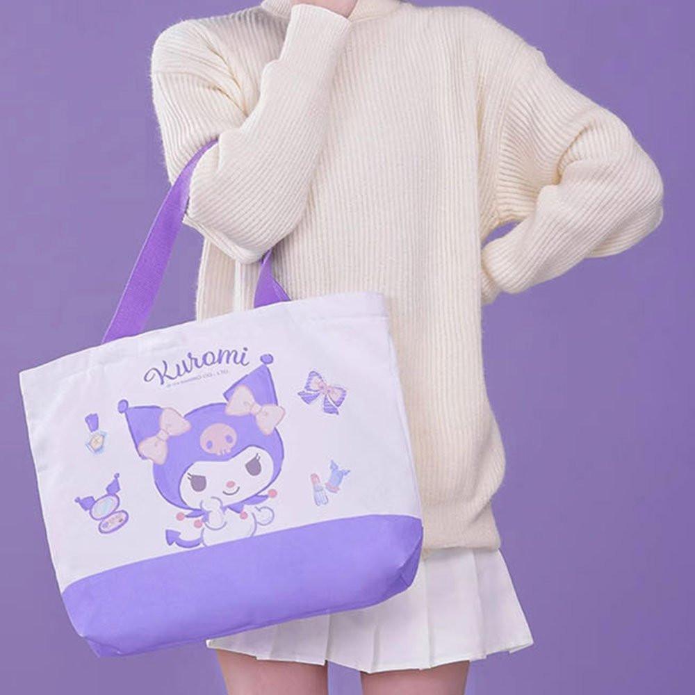 Sanrio Kuromi Peeping Tote Bag