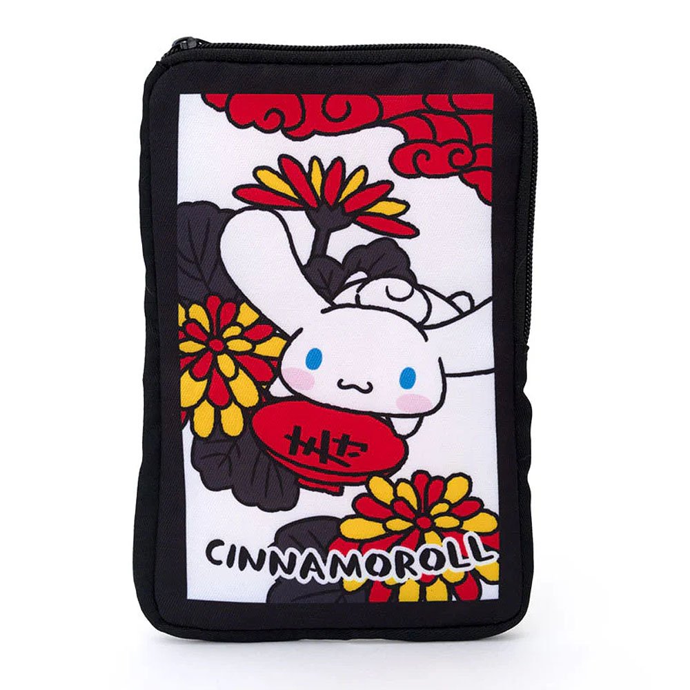 Sanrio Cinnamoroll Hanafuda Flat Pouch