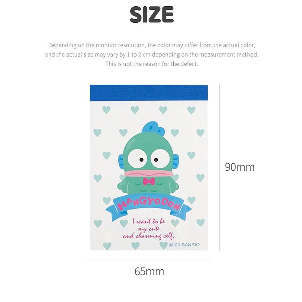 Hangyodon Handy Memo Pad