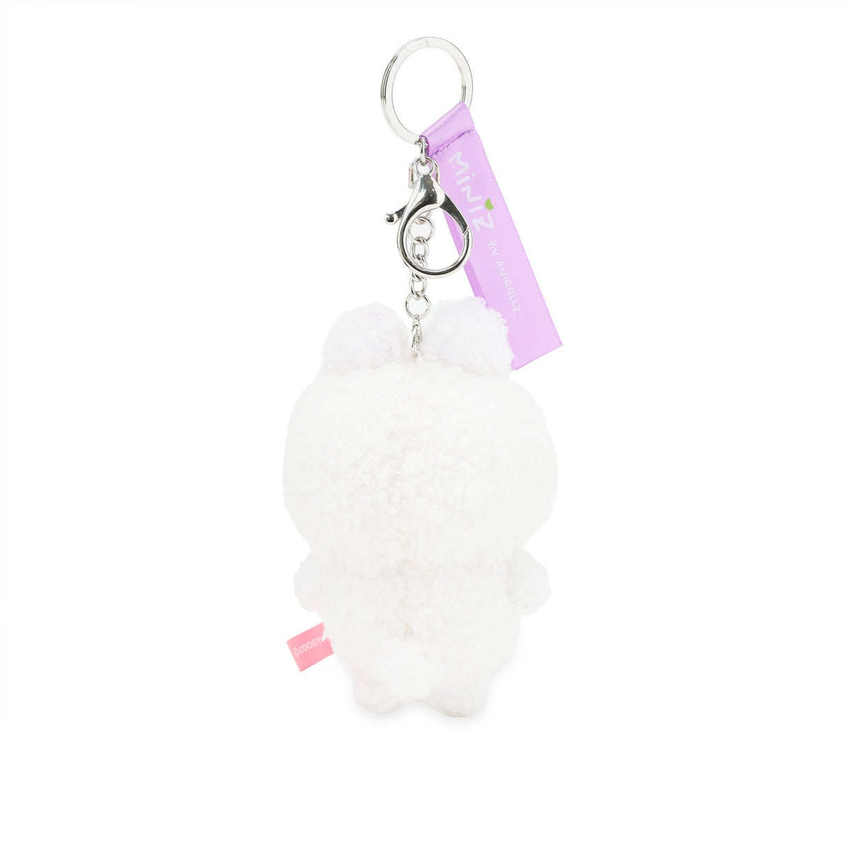 Anirollz Miniz Bunny Costume Bunniroll Plush Charm Keychain