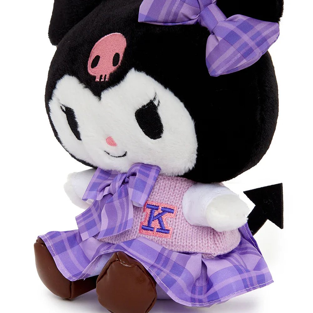 Kuromi Uniform 8" Plush