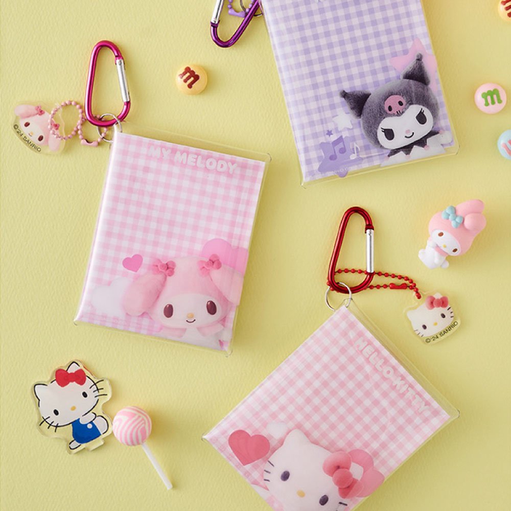 Sanrio Characters Clear Pocket Pouch :Pompom