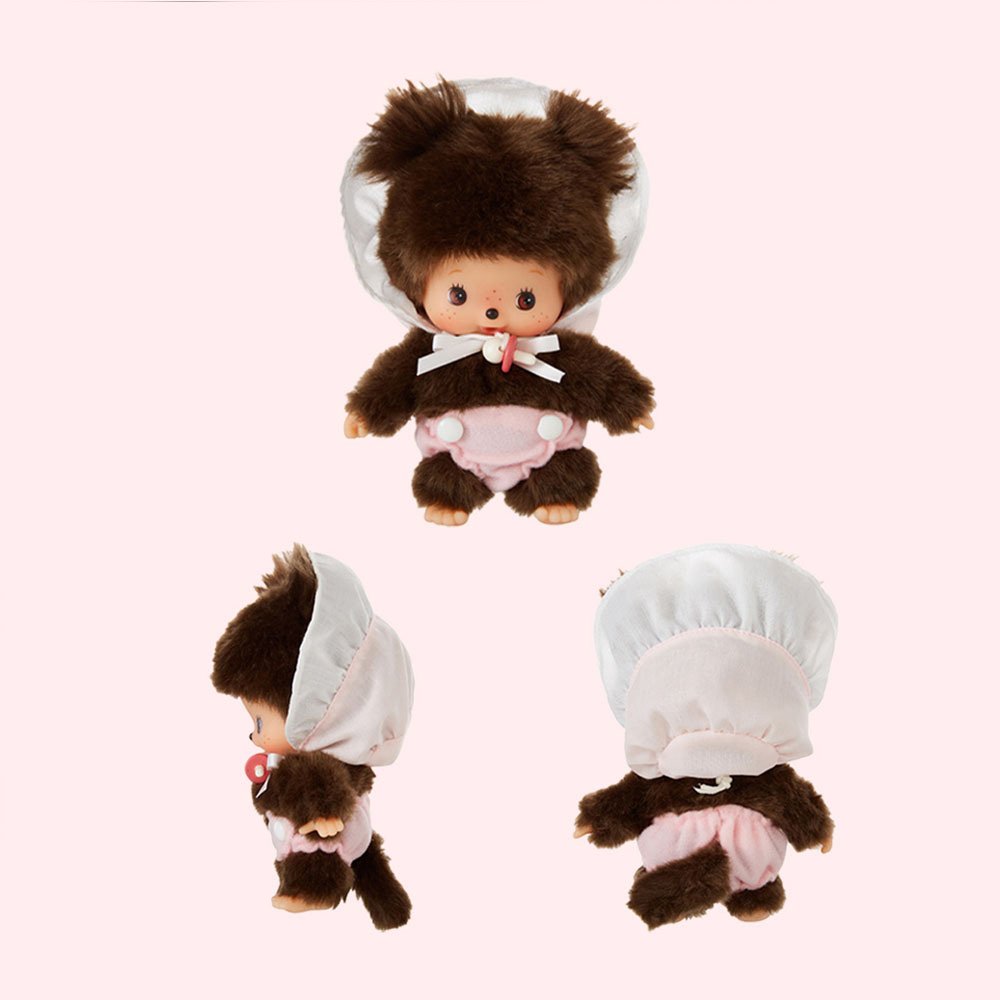 Monchhichi Bebichhichi Girl and Boy Plush