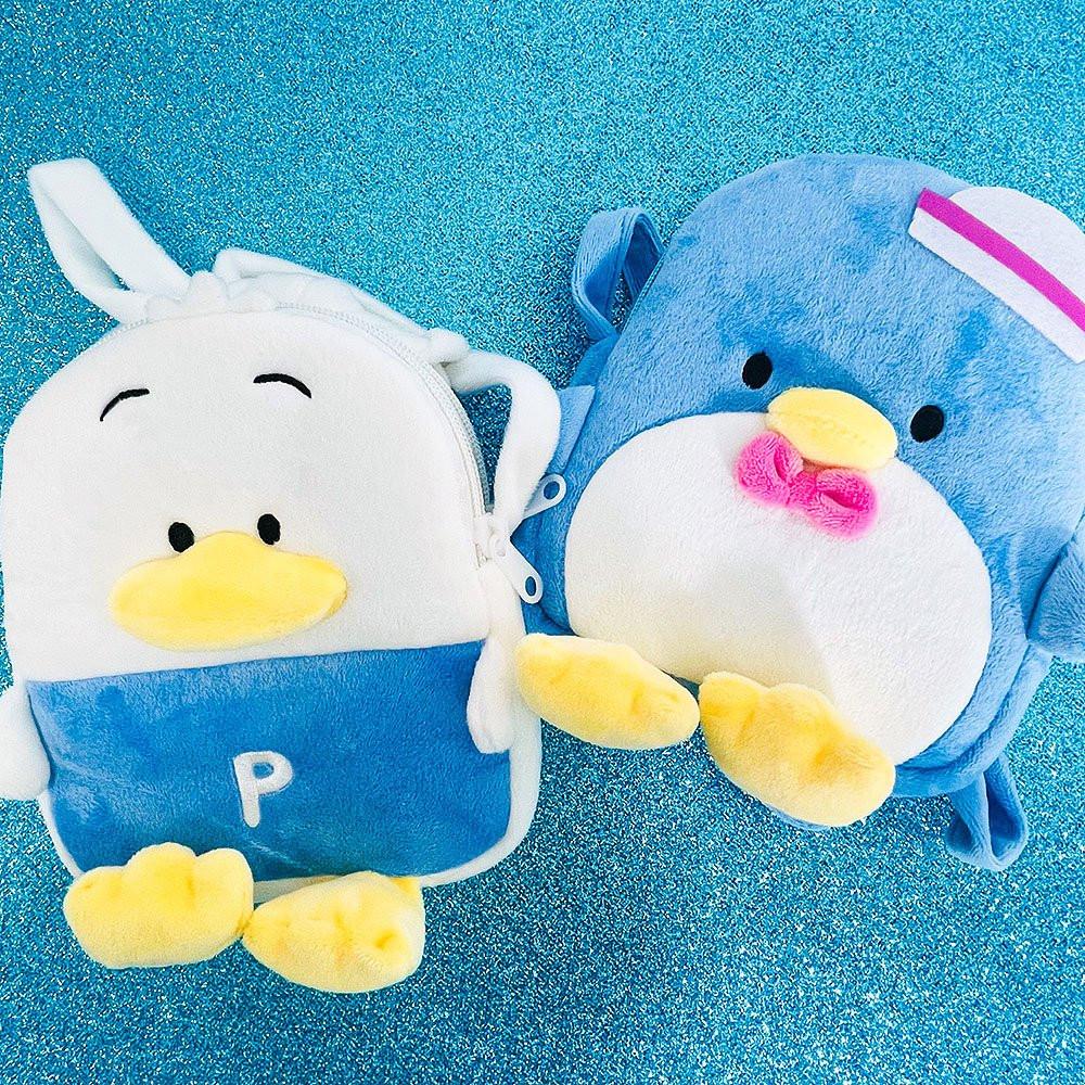 Tuxedosam & Pekkle Plush Crossbody Bag