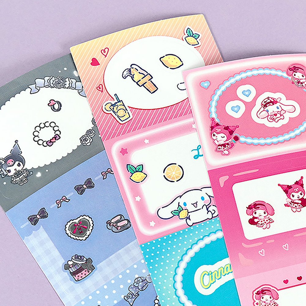 Sanrio Characters Photo Deco Sticker