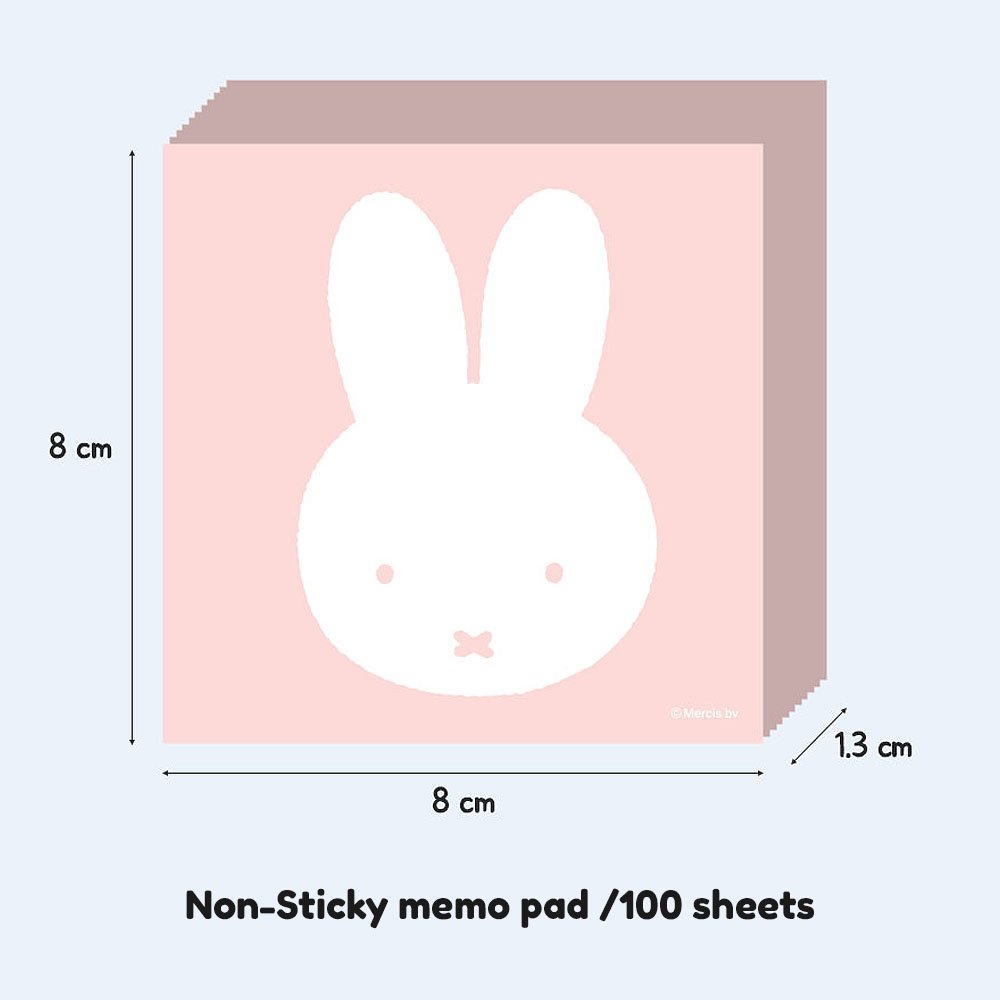 Miffy Mini Clip with Memo Pad Set