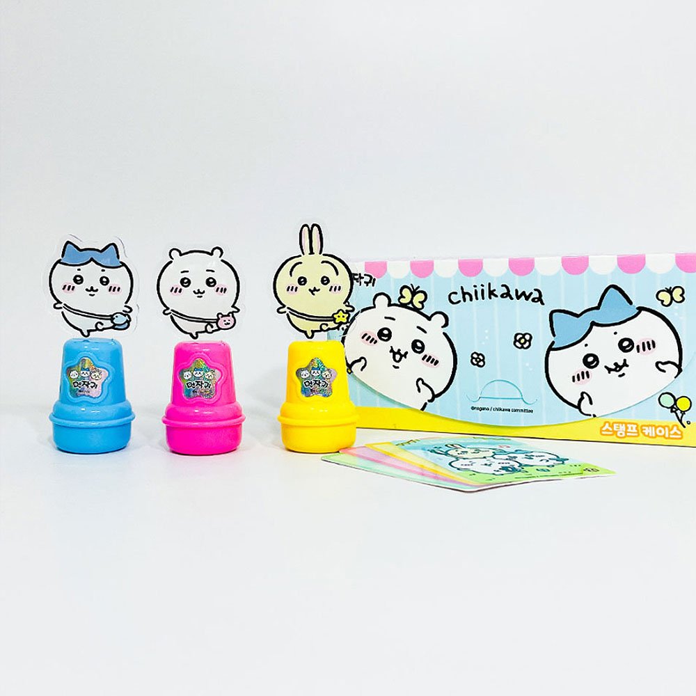 Chiikawa and Friends Stamp Set