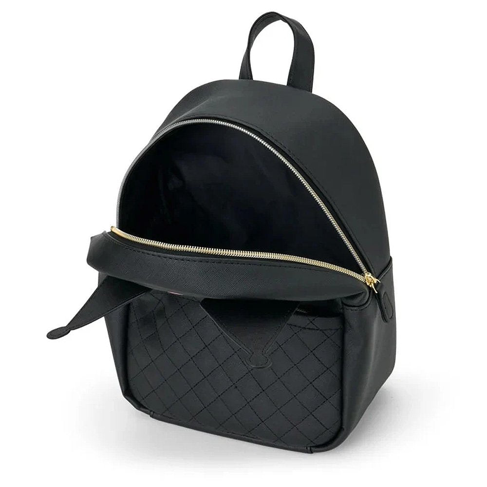 Sanrio Kuromi Face Quilted Mini Backpack