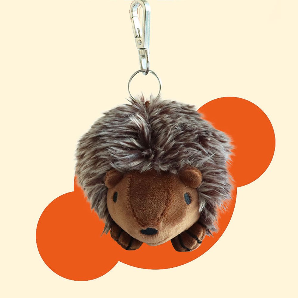 Miffy Bruna Family Hedgehog Mascot Plush Keychain