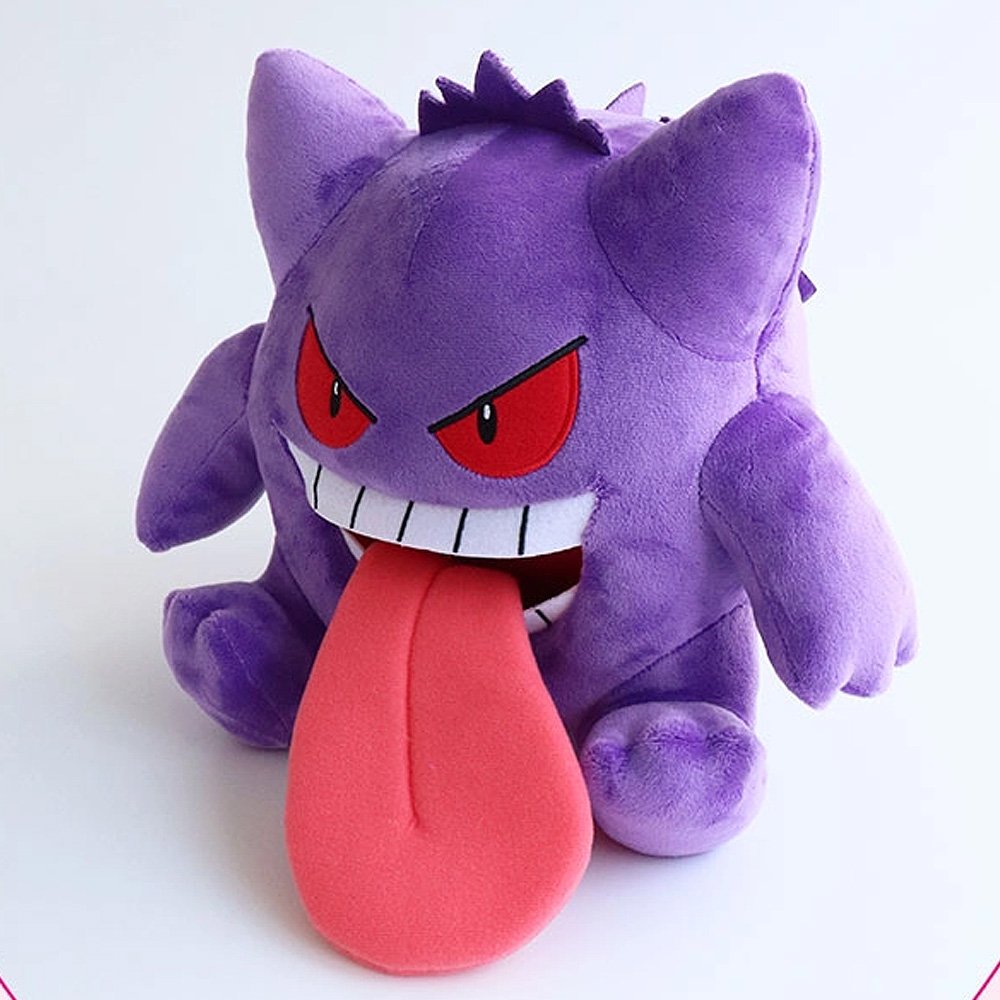 Pokemon Tongue Out Gengar 10" Plush