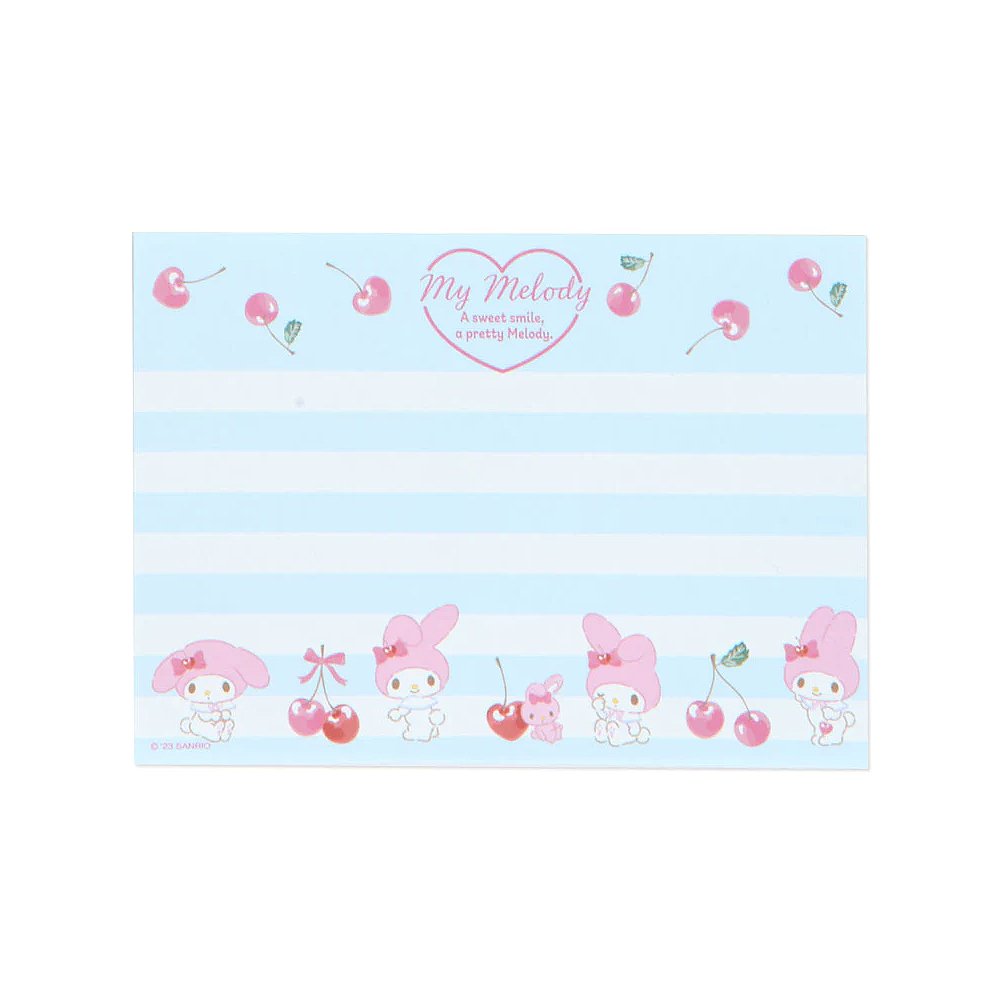 Sanrio My Melody Memo Pad & Sticker Set