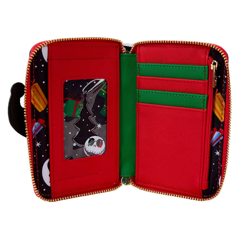 Loungefly x The Nightmare Before Christmas Candy Cane Carousel Zip Around Wallet