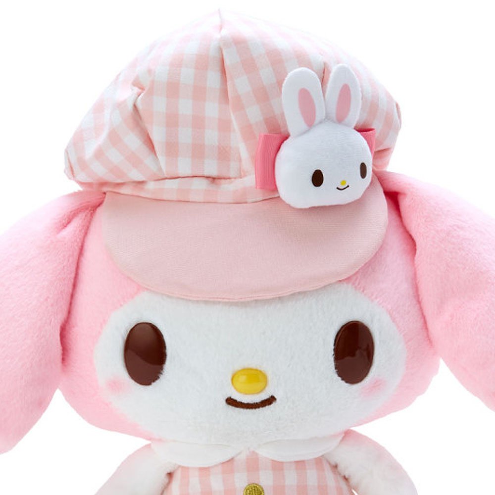 My Melody Gingham Casquette 11" Plush