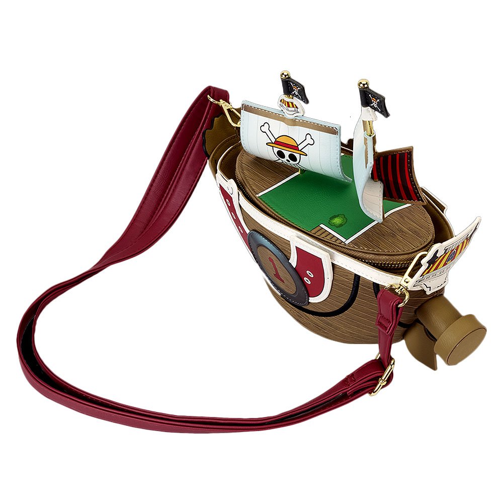 Loungefly x One Piece Thousand Sunny Ship Figural Crossbody Bag