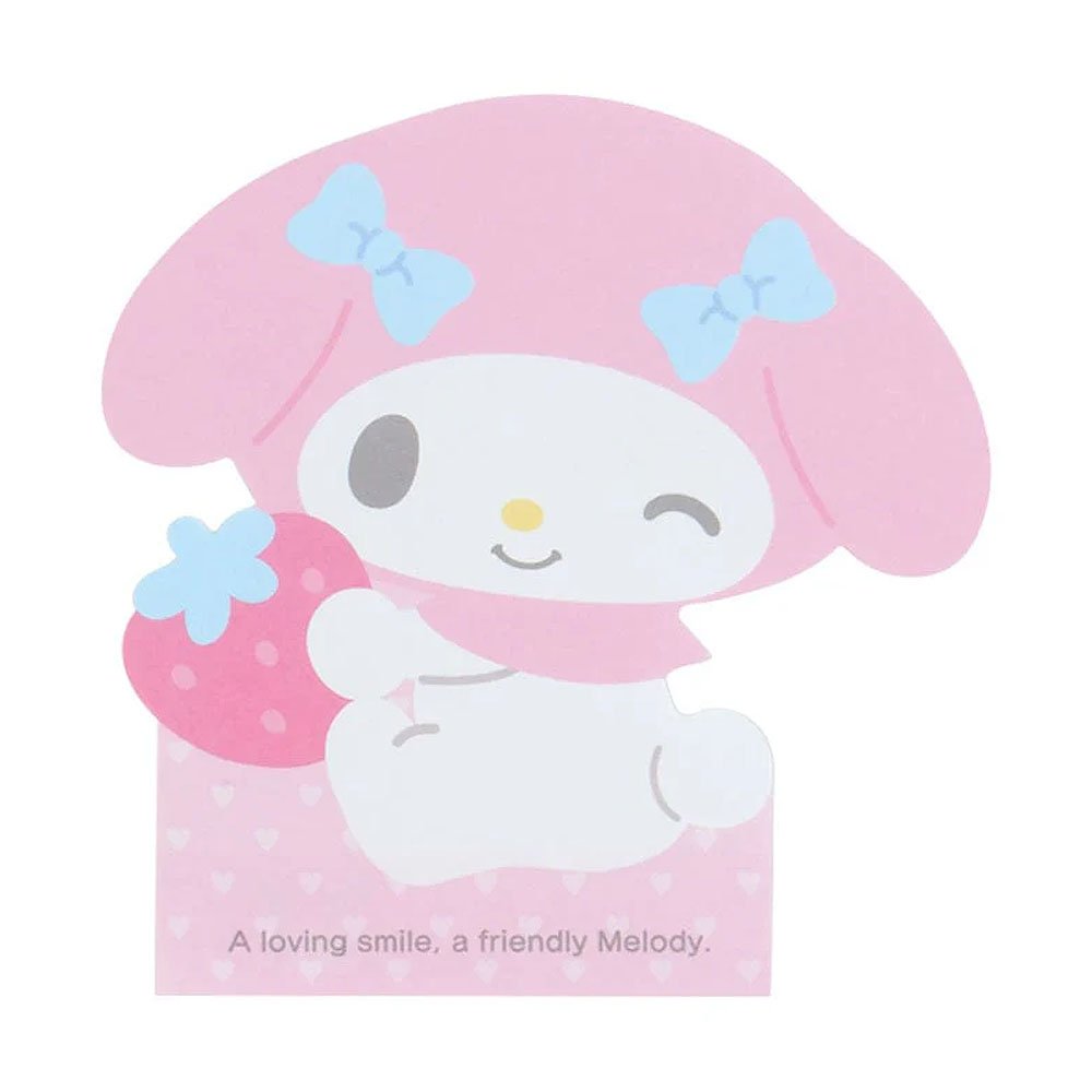 My Melody Die-Cut Memo Pad