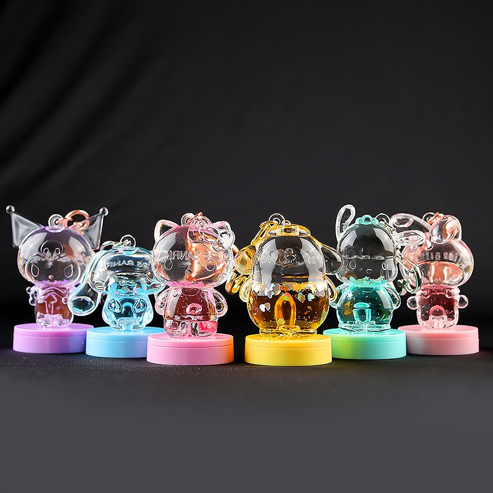 Sanrio Characters Random Water Liquid Stamp Keychain