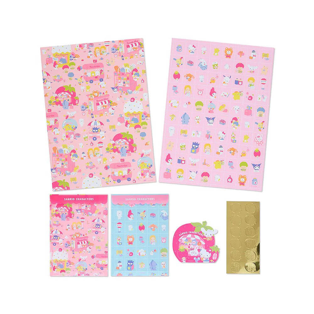 Sanrio Character Gift Wrapping Set