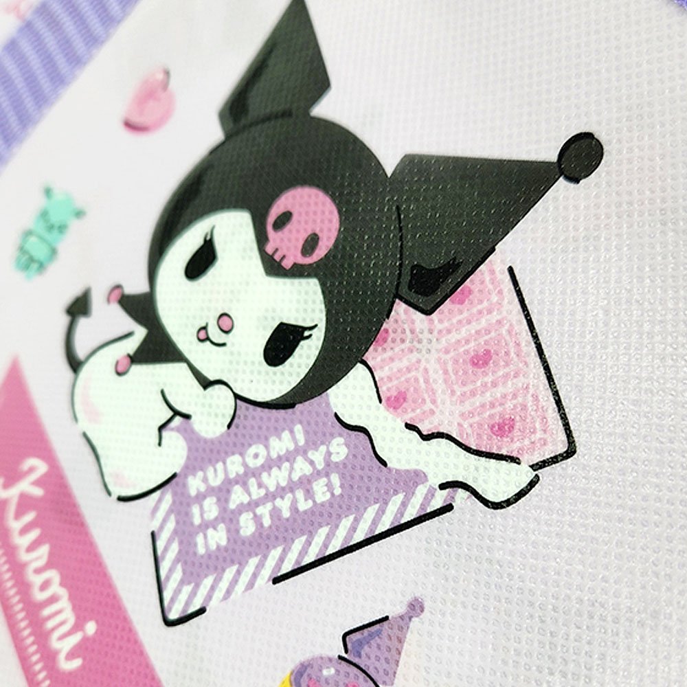 Sanrio Kuromi Heart 20"Tarpaulin Bag