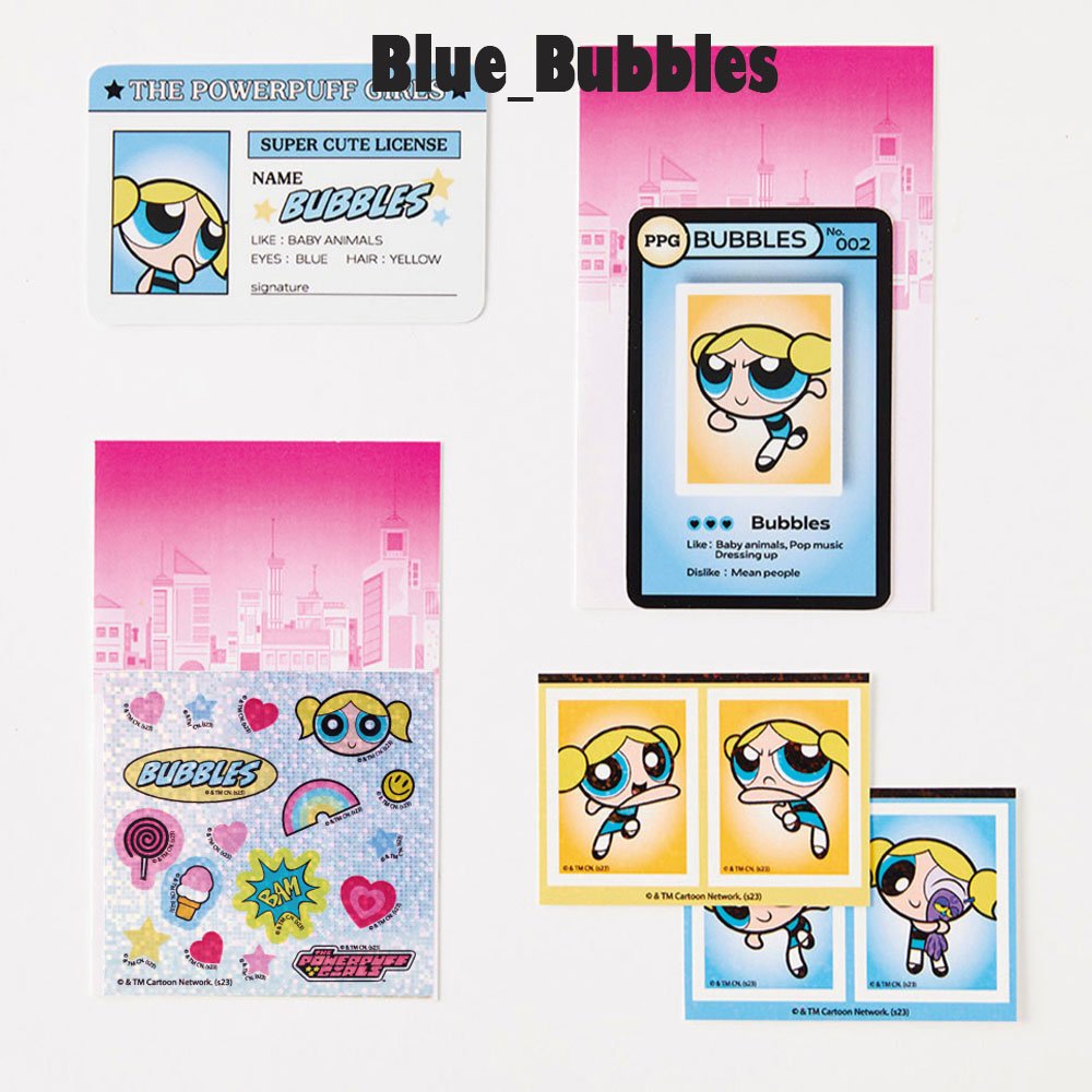 The Powerpuff Girls Y2k ID Card Sticker