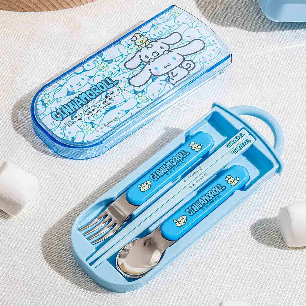 Sanrio Cinnamoroll Utensil Set : Friends