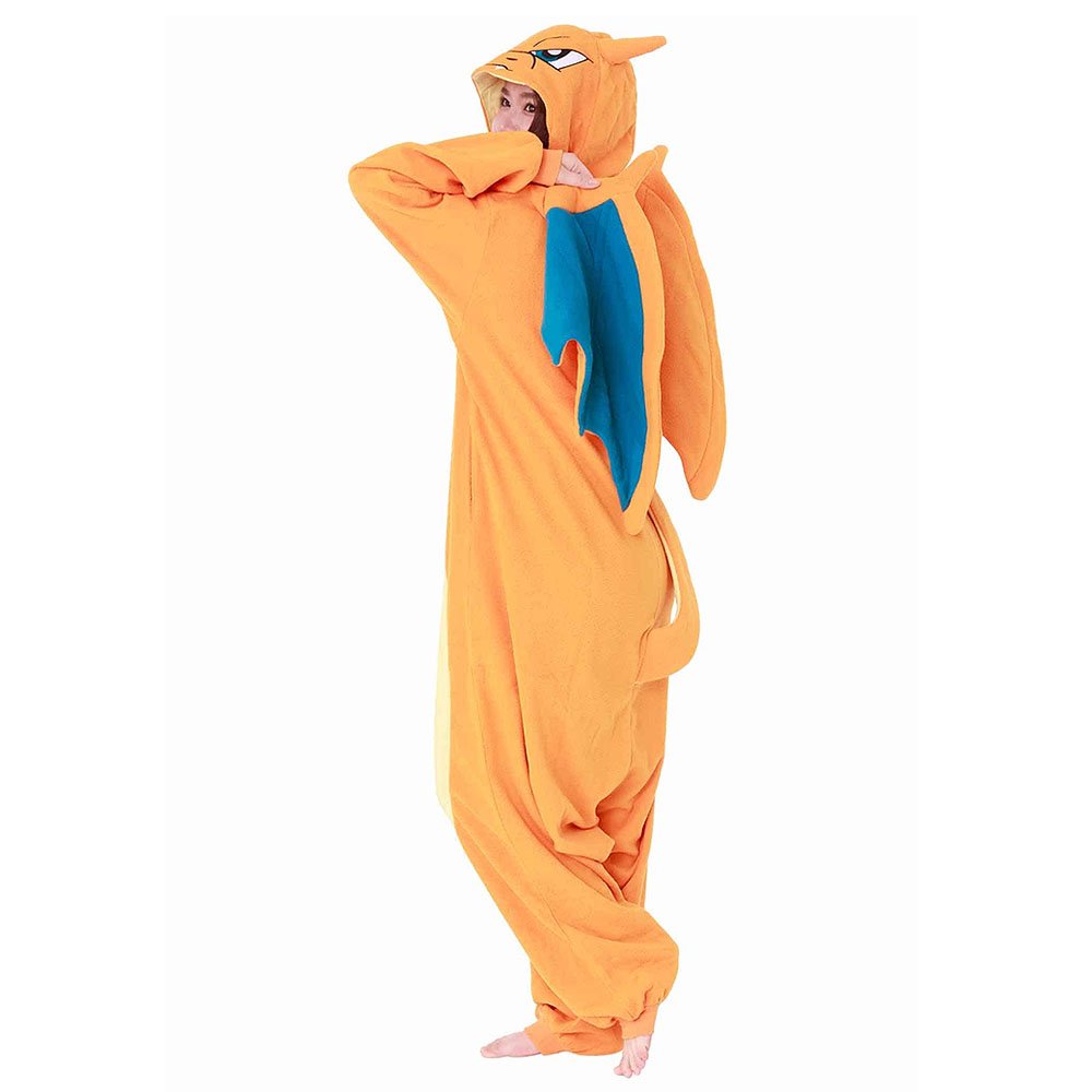 Pokemon Charizard Costume Kigurumi Jumpsuit