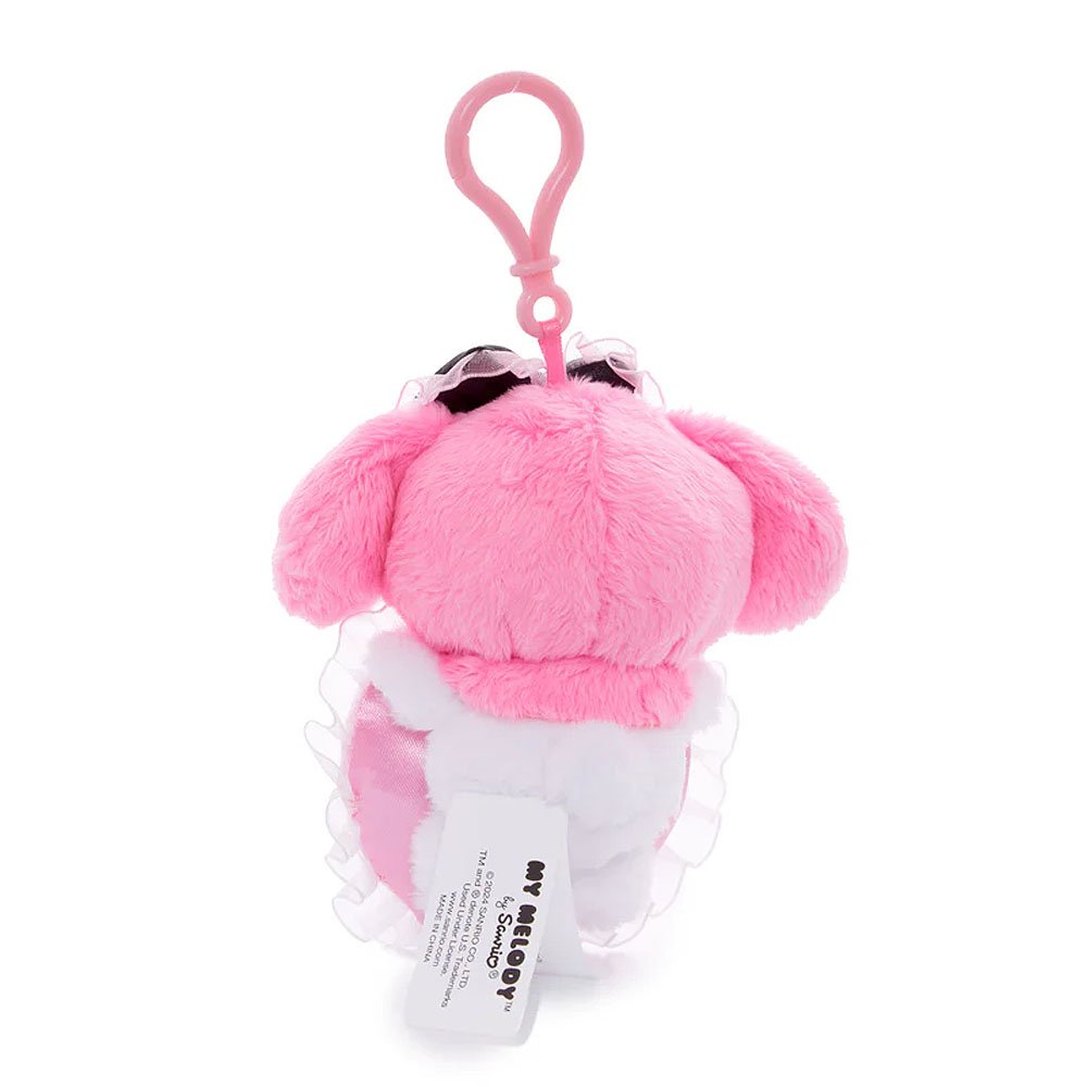 My Melody Lovely Girl Mascot Clip-On Plush
