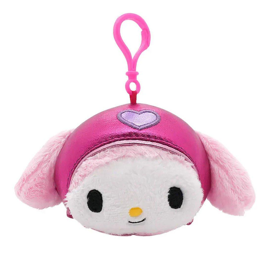 Sanrio My Melody Super Hero Mascot Clip-On Plush Keychain