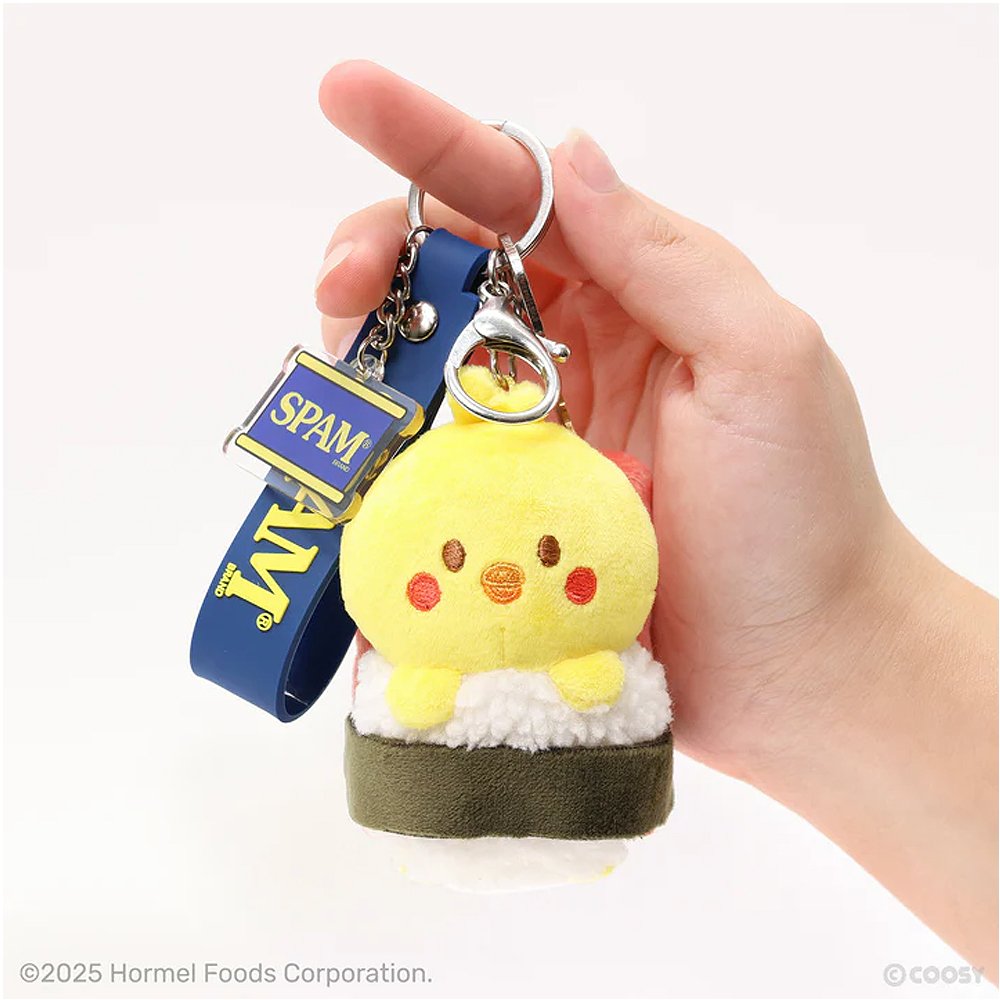 Anirollz x SPAM® Musubi Chickiroll Plush Charm