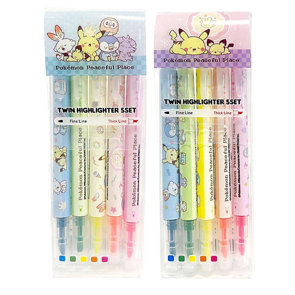 Pokemon Twin Highlighter 5pcs Set