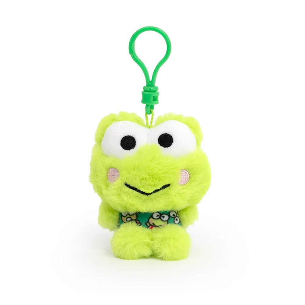 Keroppi Playful Pattern Clip-On Mascot