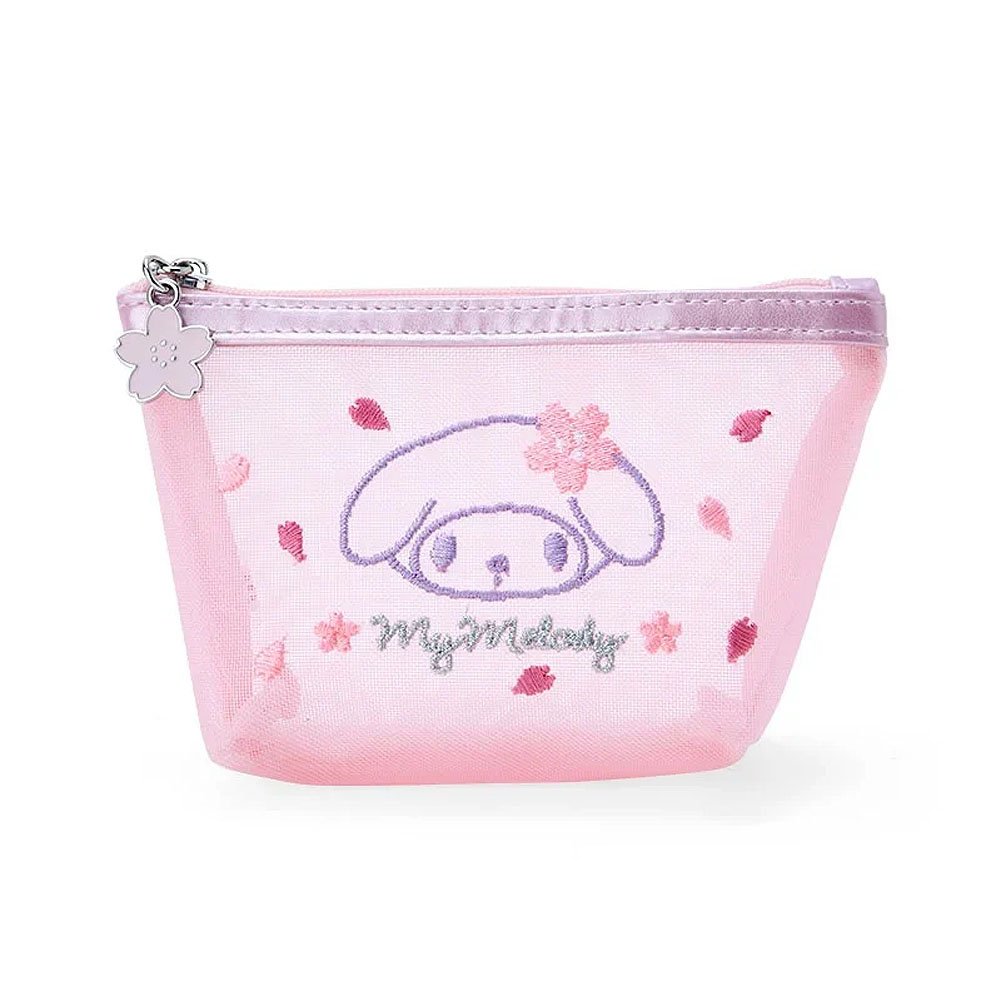 My Melody Mesh Pouch :Pink Sakura