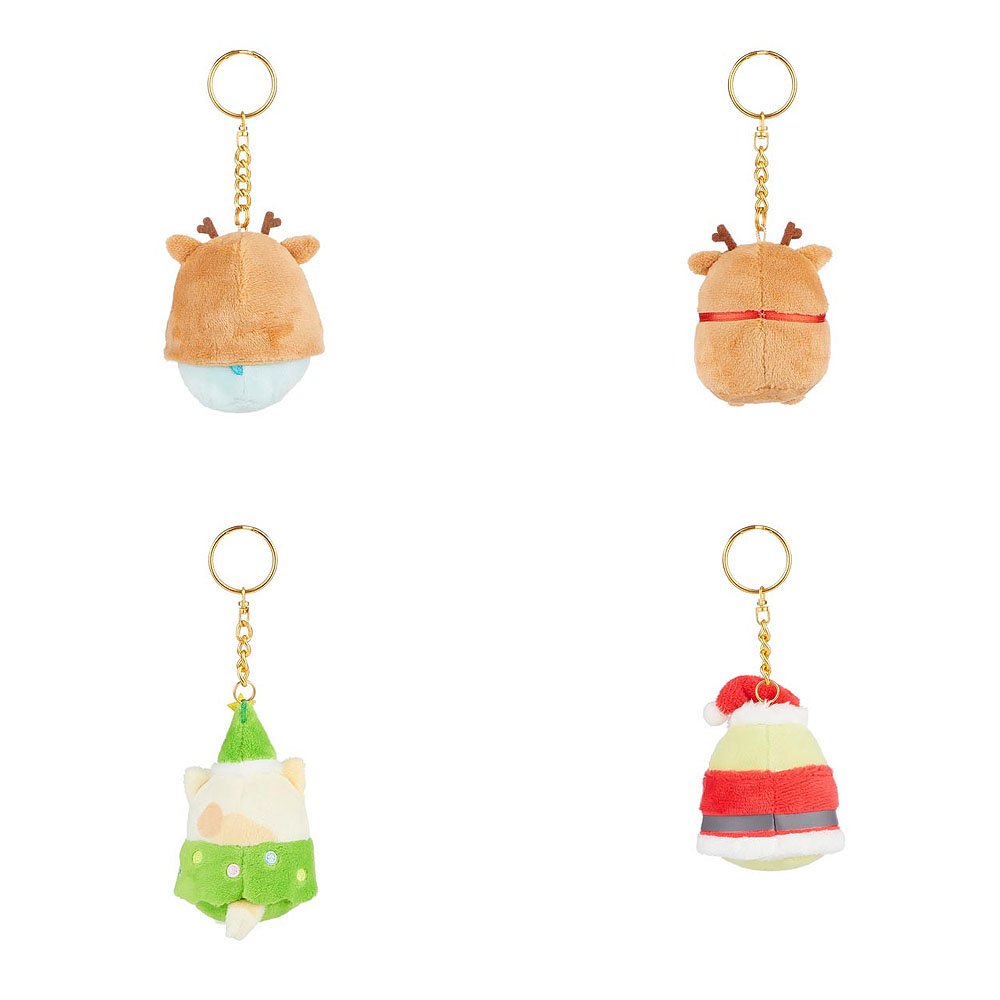 San-X Sumikkogurashi Christamas Ornaments Plush Keychain Blind Box