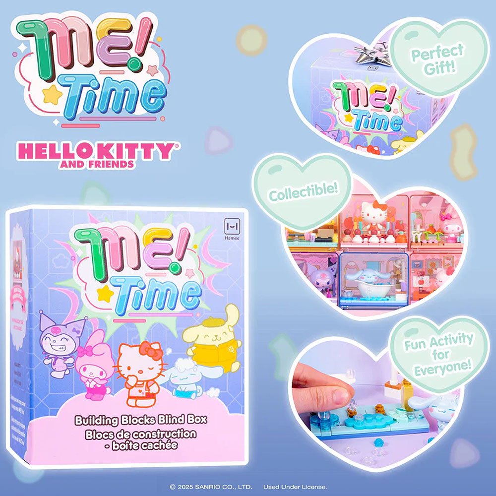 Sanrio Me Time Building Blocks Blind Box
