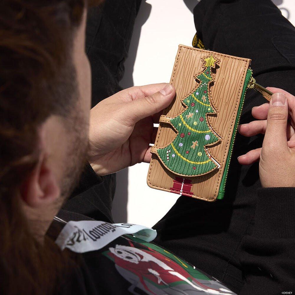 Loungefly x The Nightmare Before Christmas Christmas Town Tree Large Card Holder