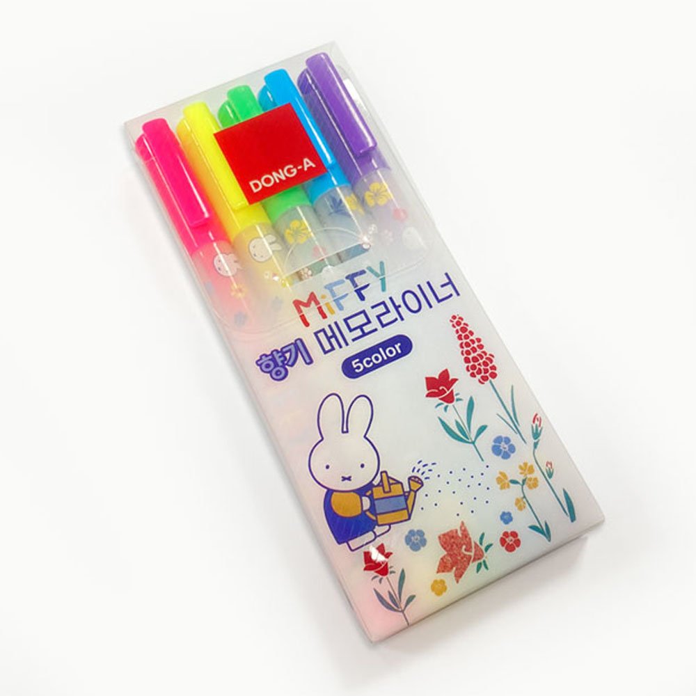 Miffy Scented Highlighter Set (5color)