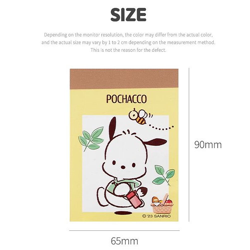 Pochacco Handy Memo Pad