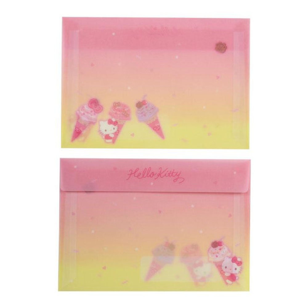 Hello Kitty Letter Set :Ice Cream Party