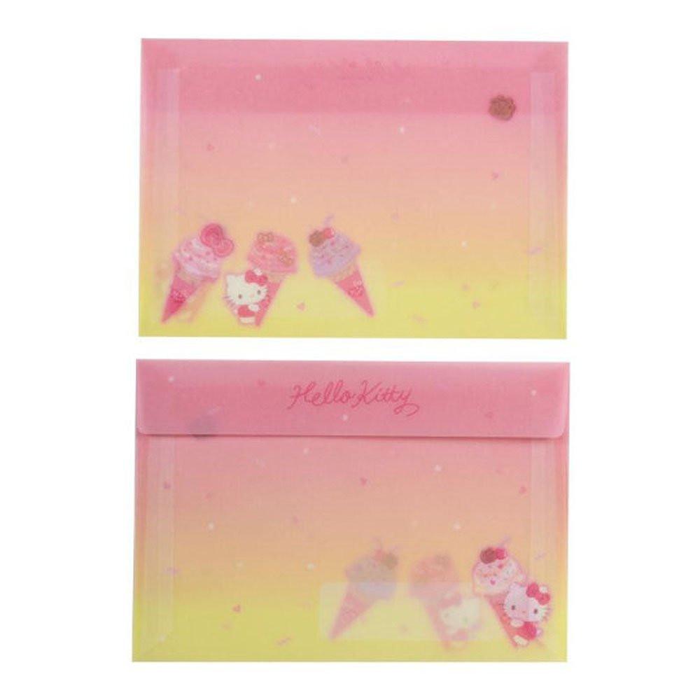 Sanrio Hello Kitty Letter Set :Ice Cream Party