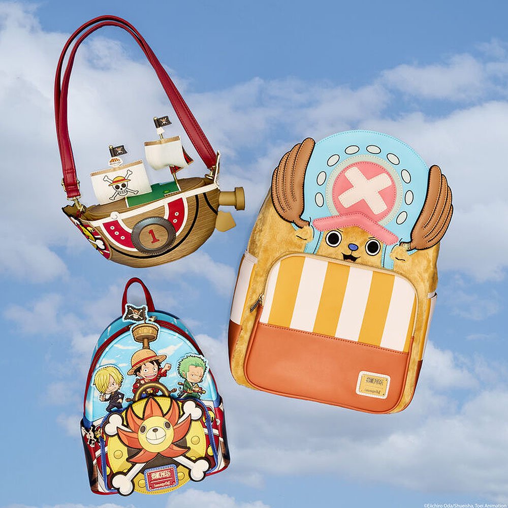 Loungefly x One Piece Thousand Sunny Ship Figural Crossbody Bag