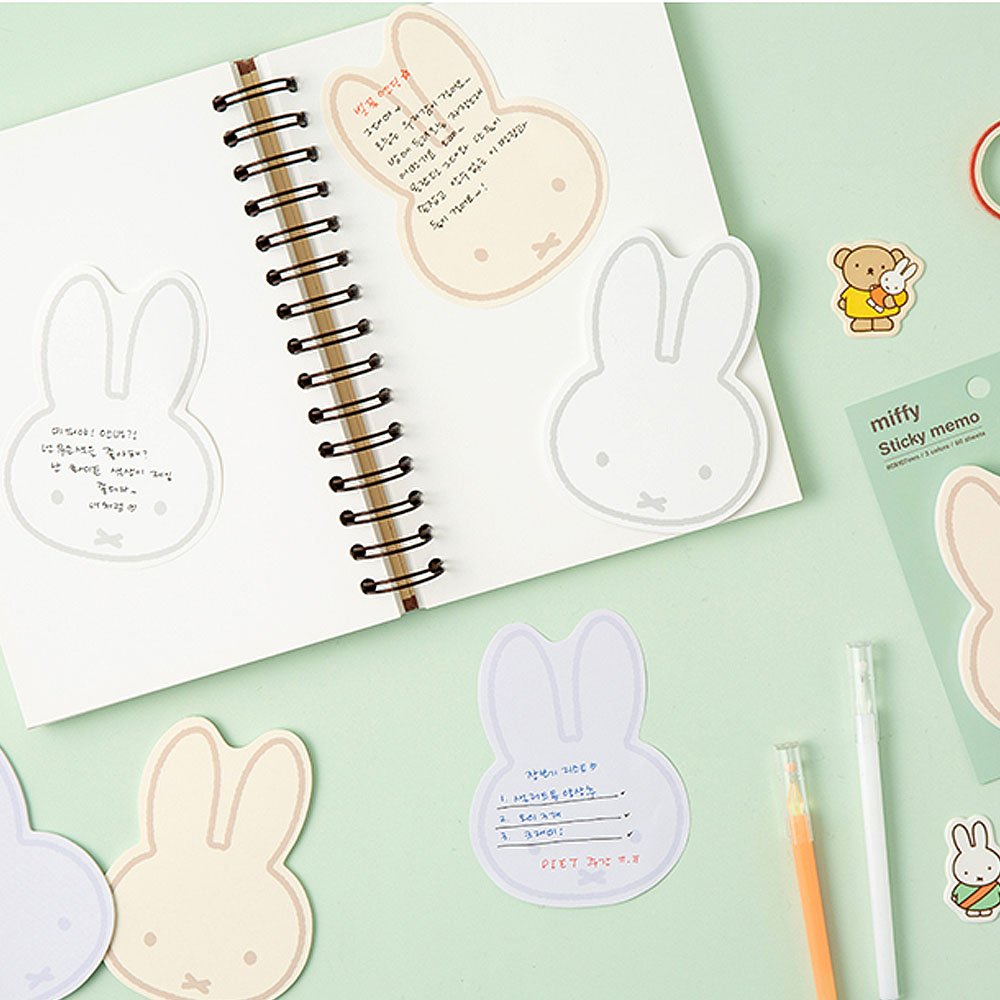 Miffy Die-Cut Sticky Memo Pad