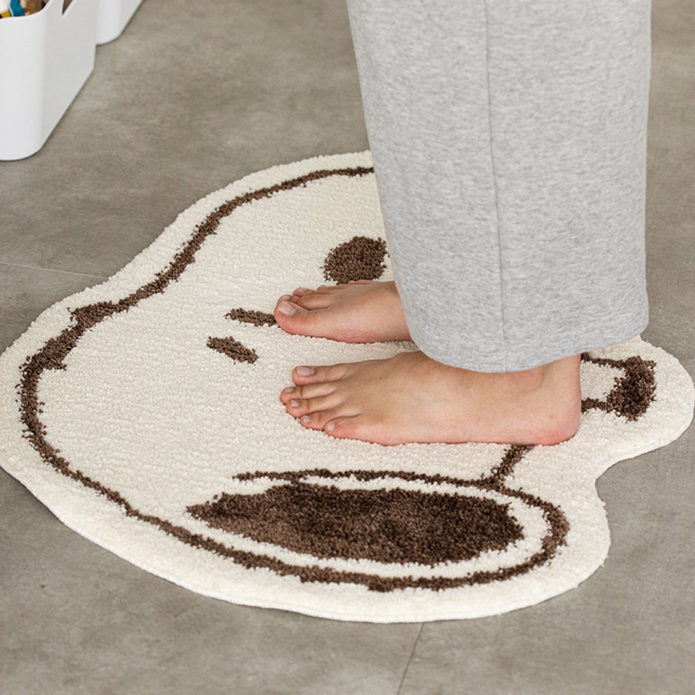 Peanuts Snoopy Face Rug