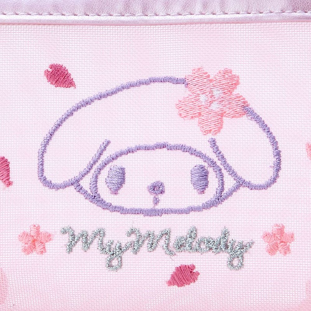 My Melody Mesh Pouch :Pink Sakura