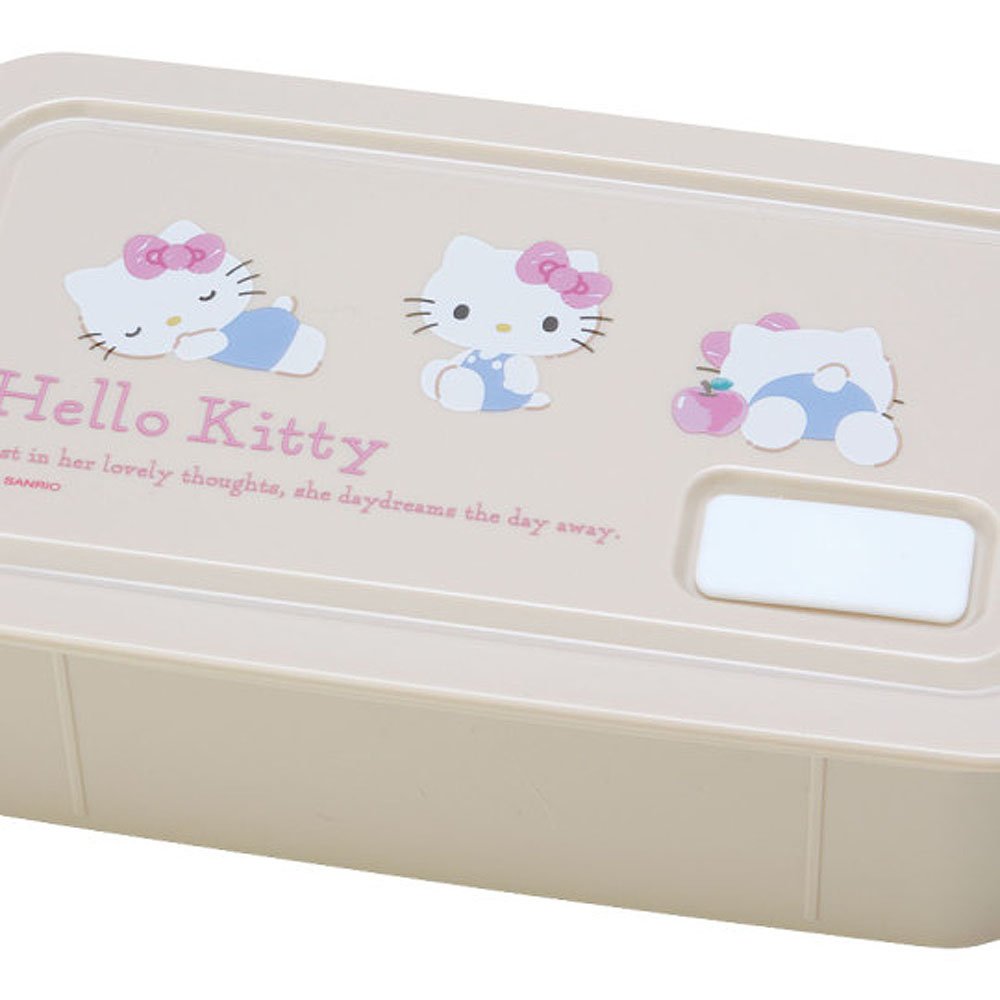 Hello Kitty Bento Box & Chopsticks & Spoon with Case Set