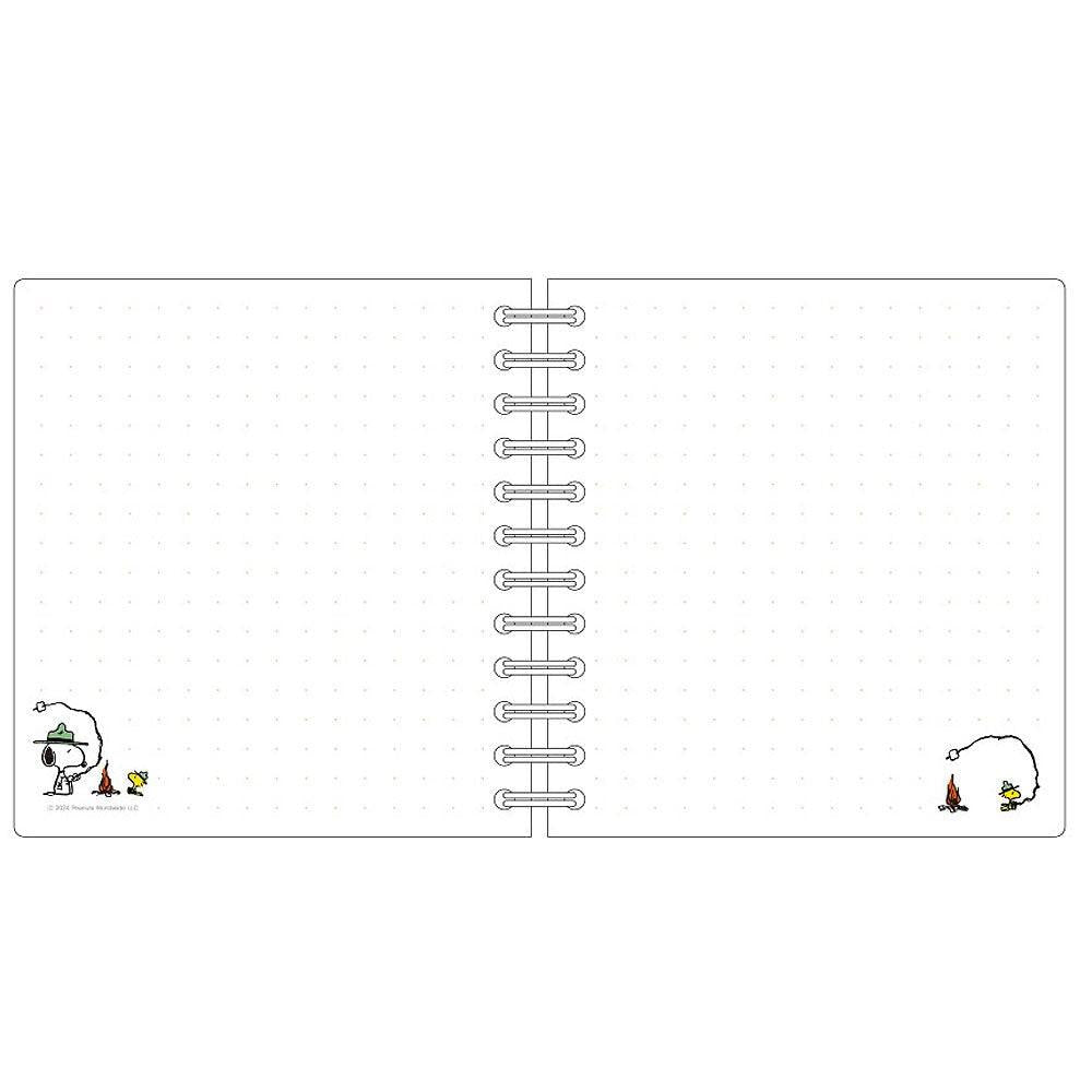 Peanuts Snoopy Friends 4-Tab Index Notebook