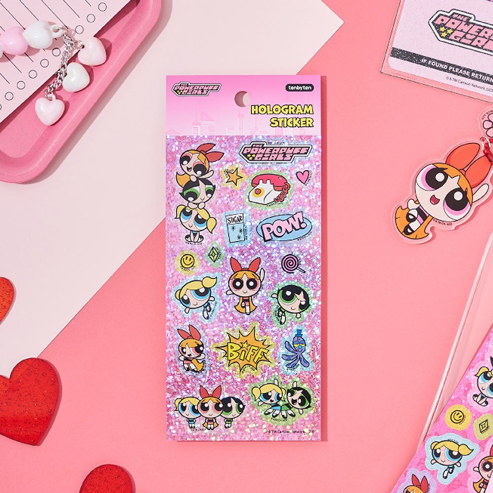 The Powerpuff Girls Y2k Hologram Sticker