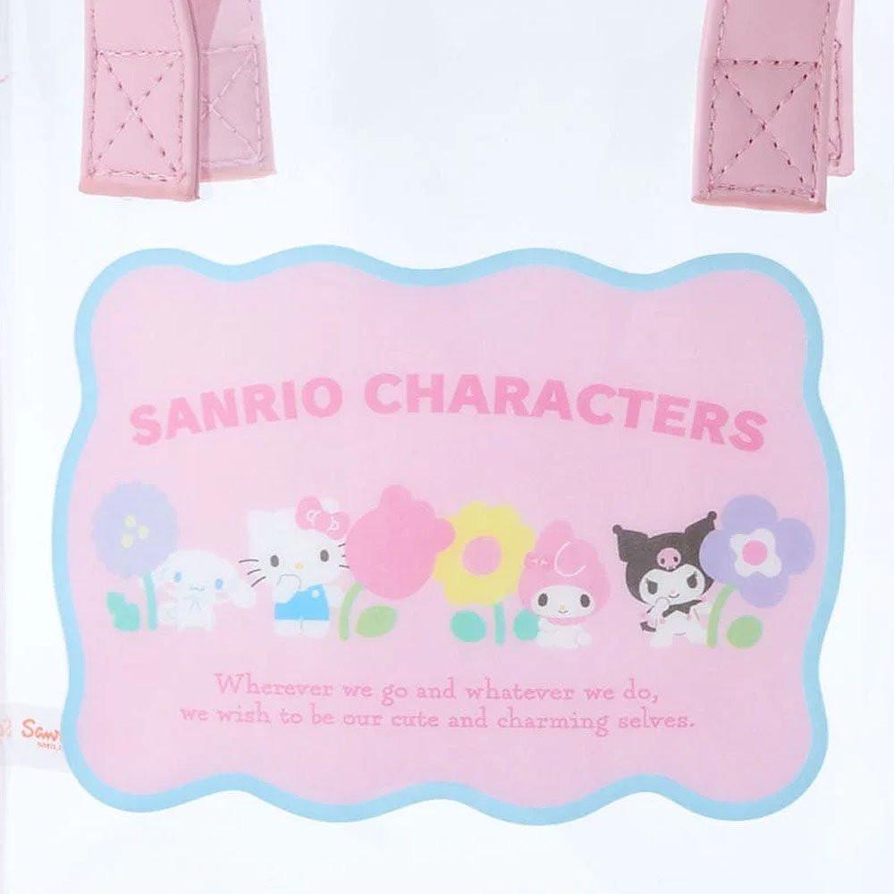 Sanrio Characters PVC Shoulder Bag :Pastel Check
