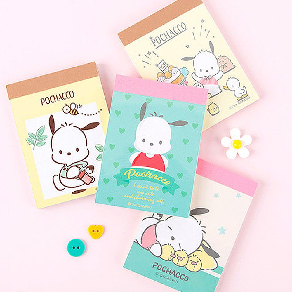 Pochacco Handy Memo Pad